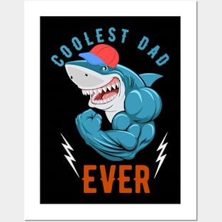 Coolest Dad Ever Posters and Art